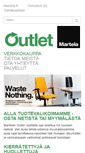 Mobile Screenshot of martelaoutlet.fi