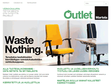Tablet Screenshot of martelaoutlet.fi